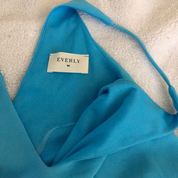 Blue every tank top with shell lining - Picture 2 of 4